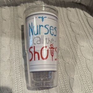 Tervis “Nurses Call the Shots” Tumbler 24 oz nwot